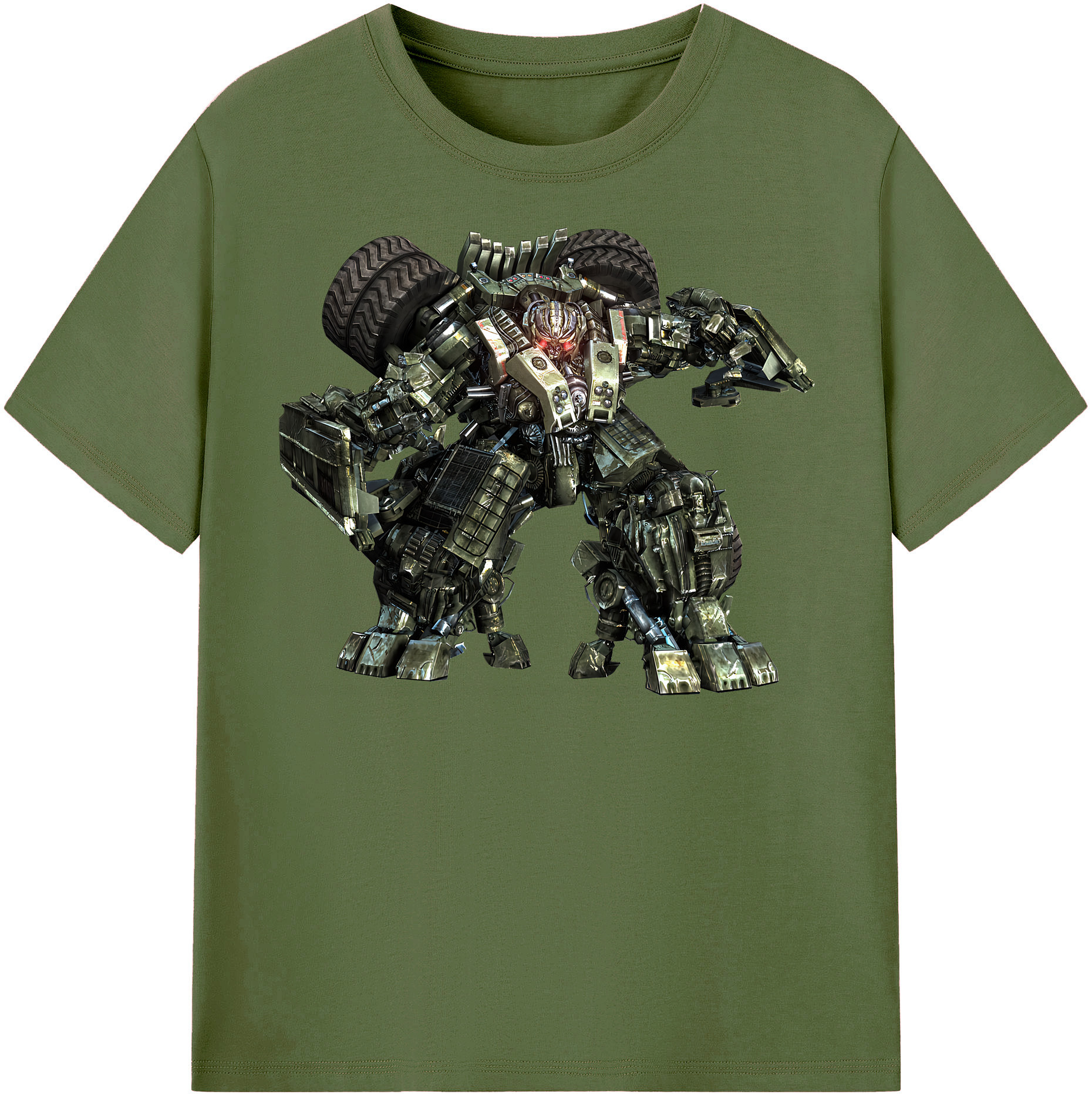 （画像用） Transformers トランスフォーマー 綿100％半袖Tシャツ（フロントプリント）